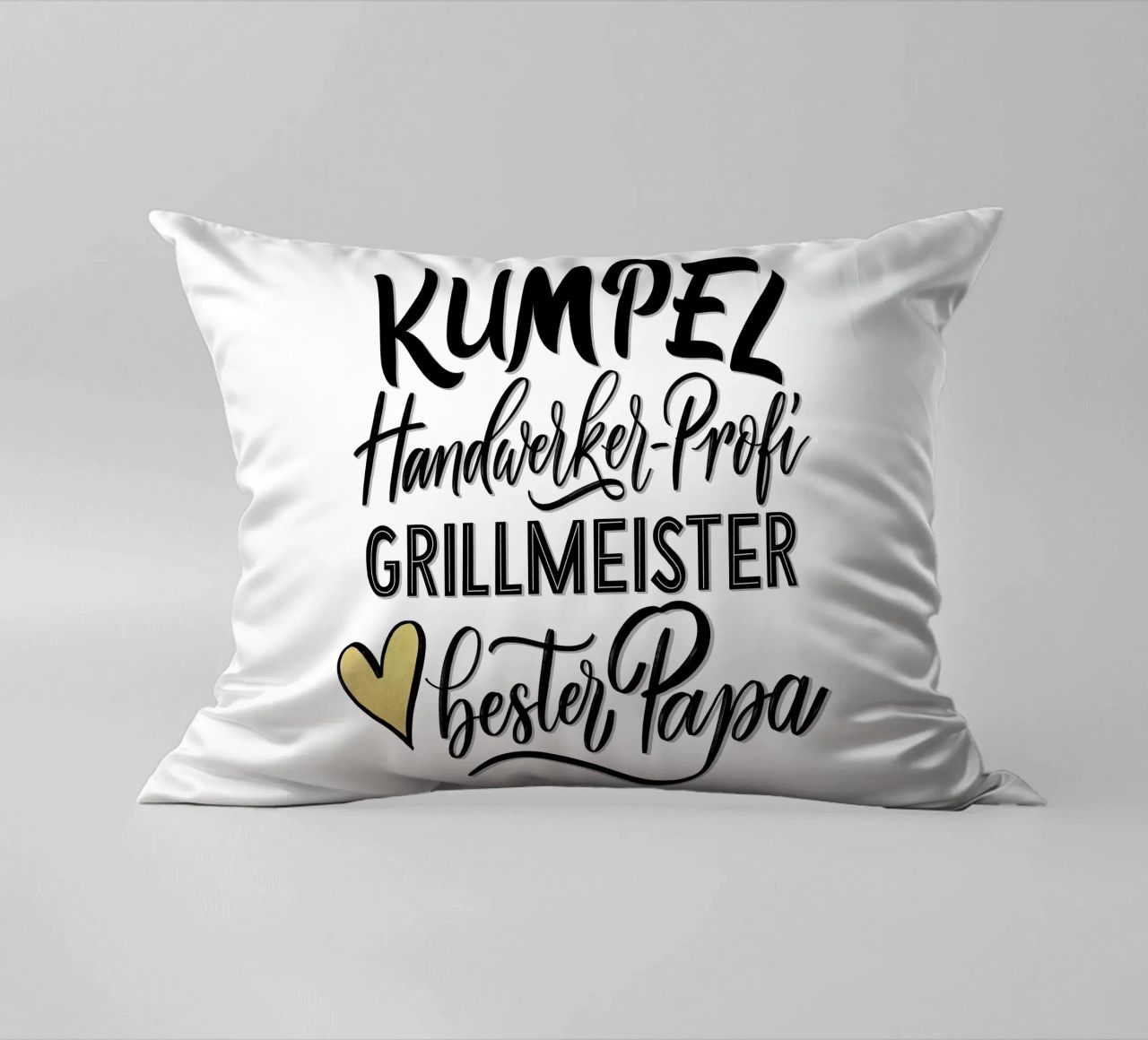 Meilleur papa. Mon pote. Bricoleur professionnel. Maître du barbecue. coussin de CalliLetters