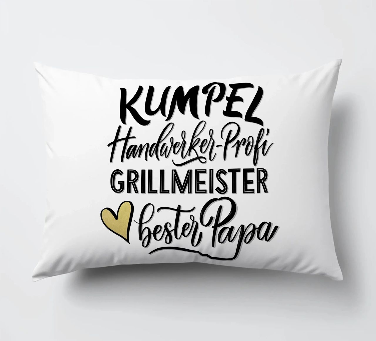 Meilleur papa. Mon pote. Bricoleur professionnel. Maître du barbecue. coussin de CalliLetters