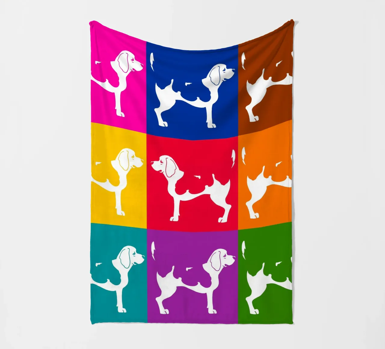 Beagle Fleecedecke von Pop dogs