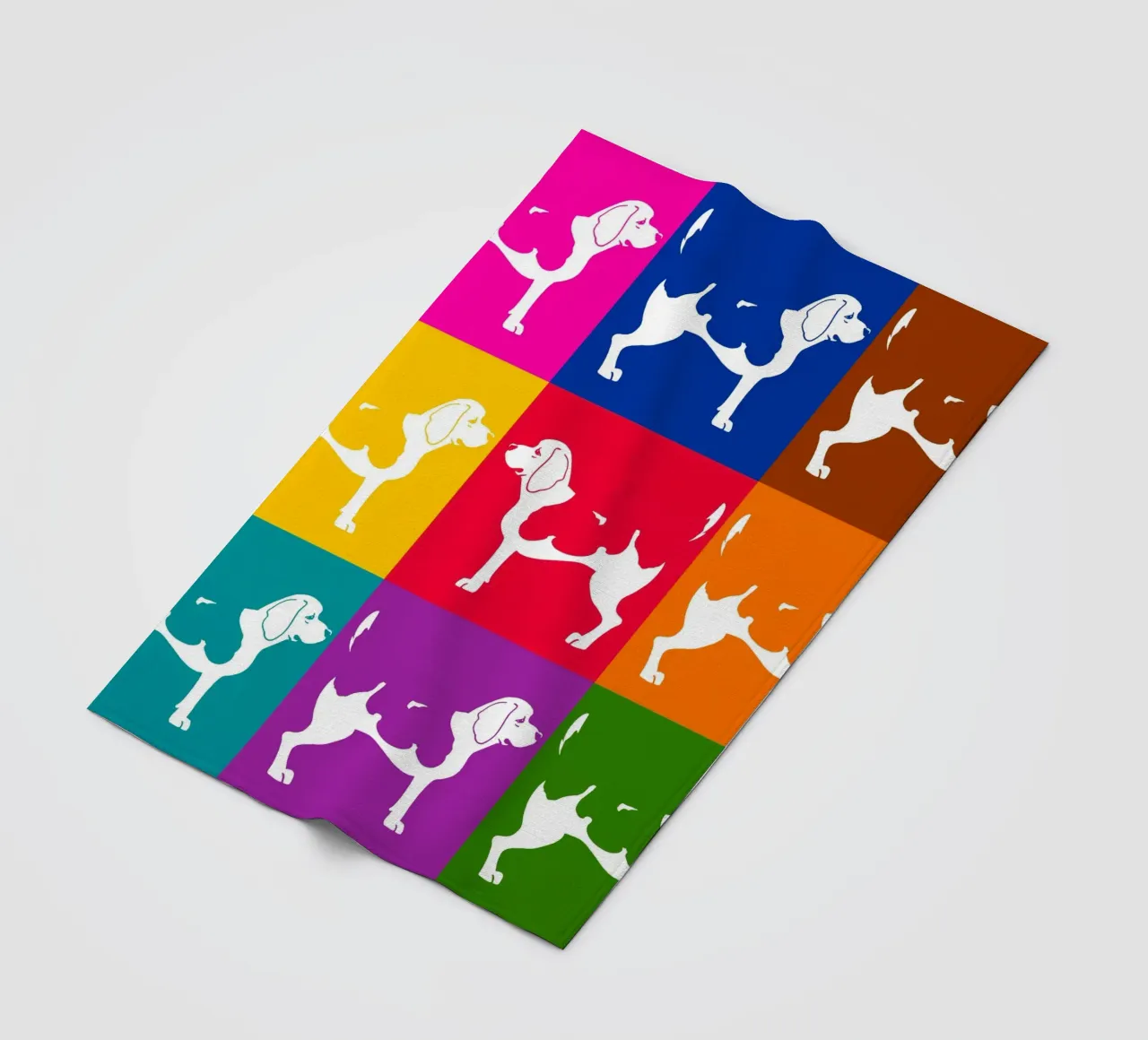 Beagle Fleecedecke von Pop dogs