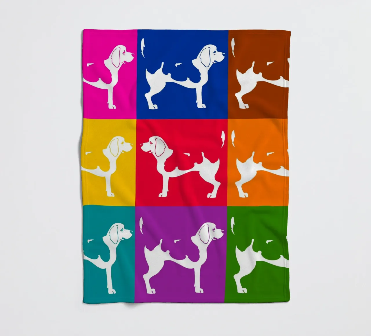 Beagle Fleecedecke von Pop dogs