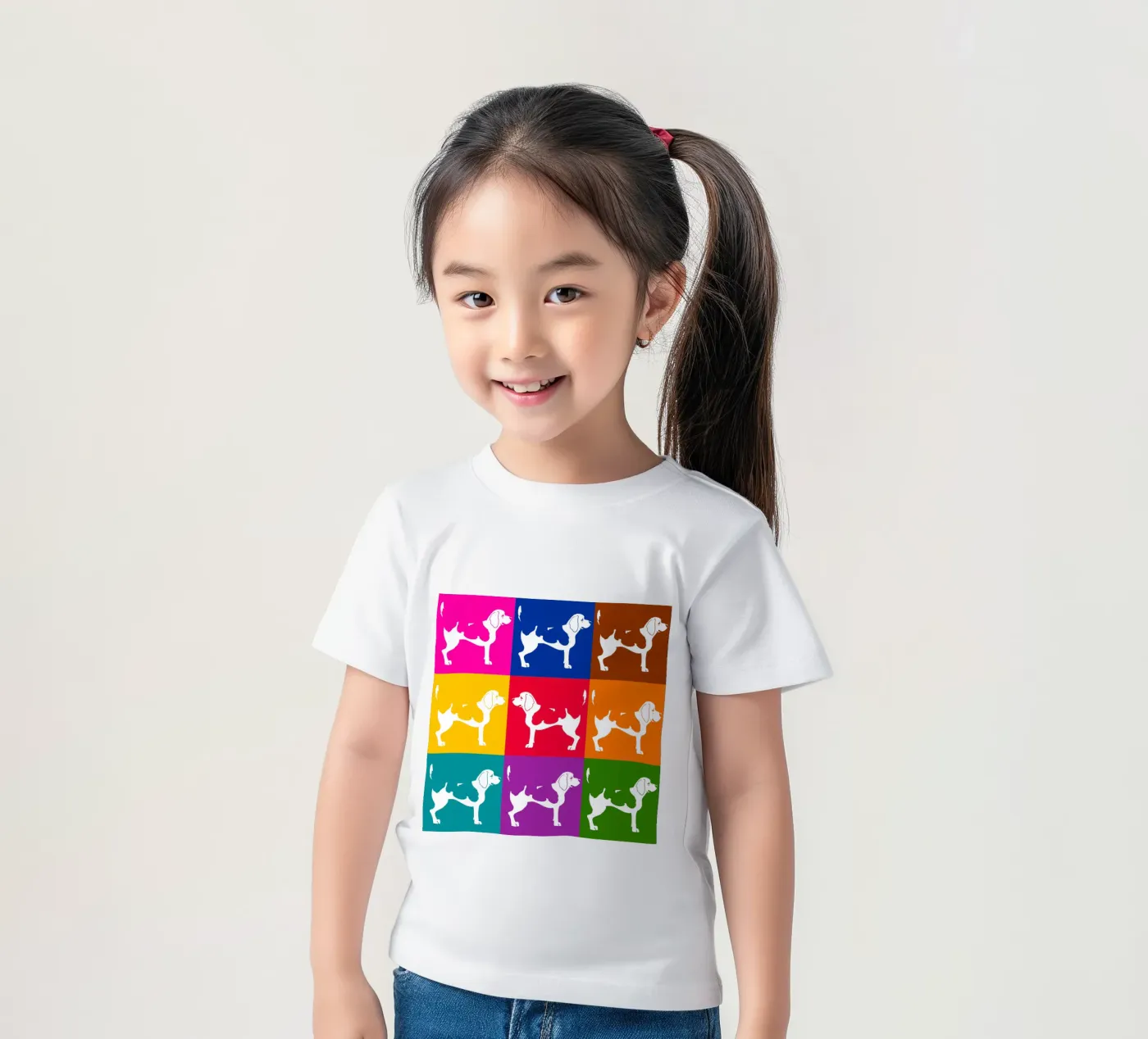 Beagle t-shirt bambini da Pop dogs