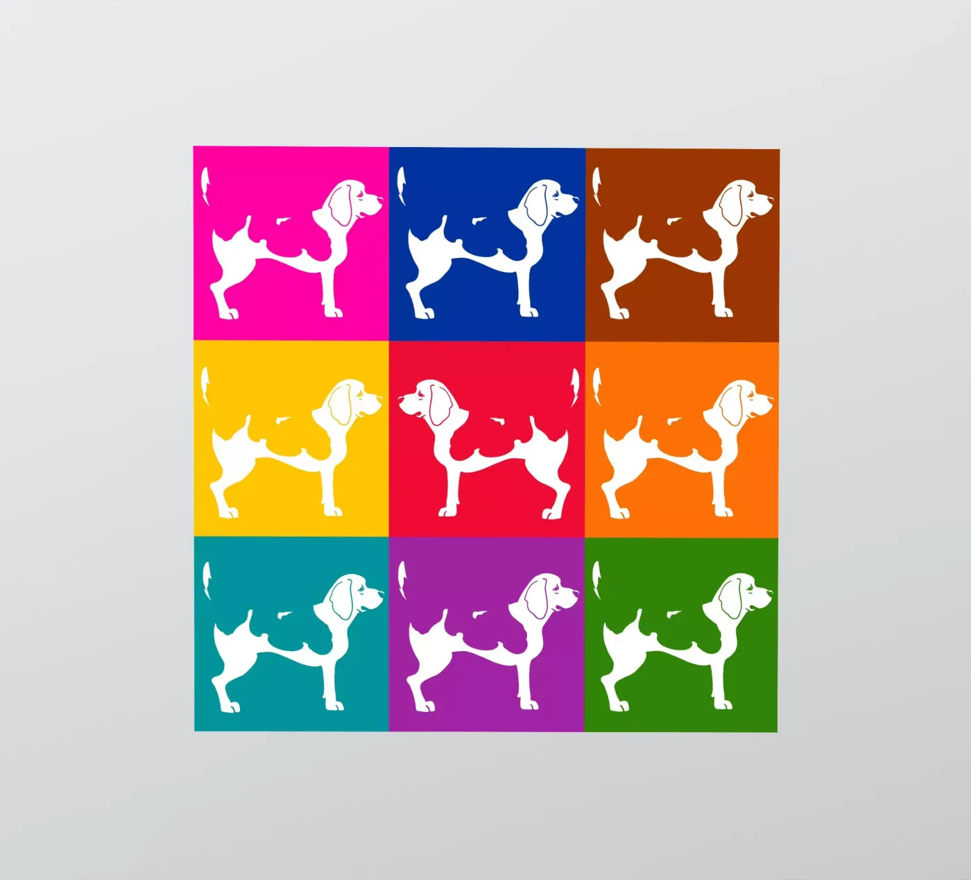Beagle sticker by Pop dogs