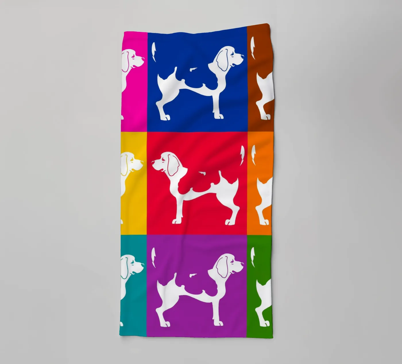 Beagle towel by Pop dogs