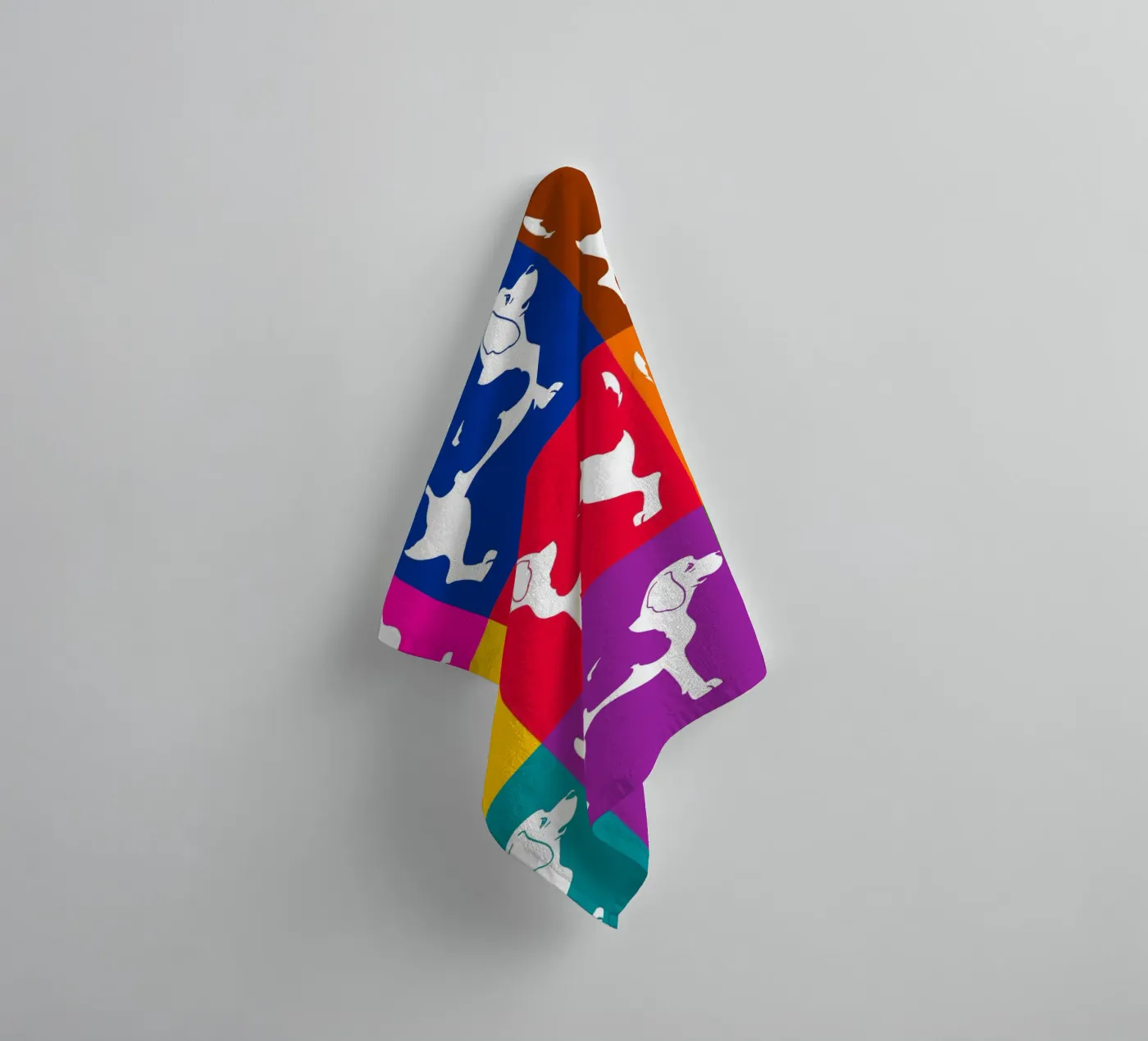 Beagle towel by Pop dogs