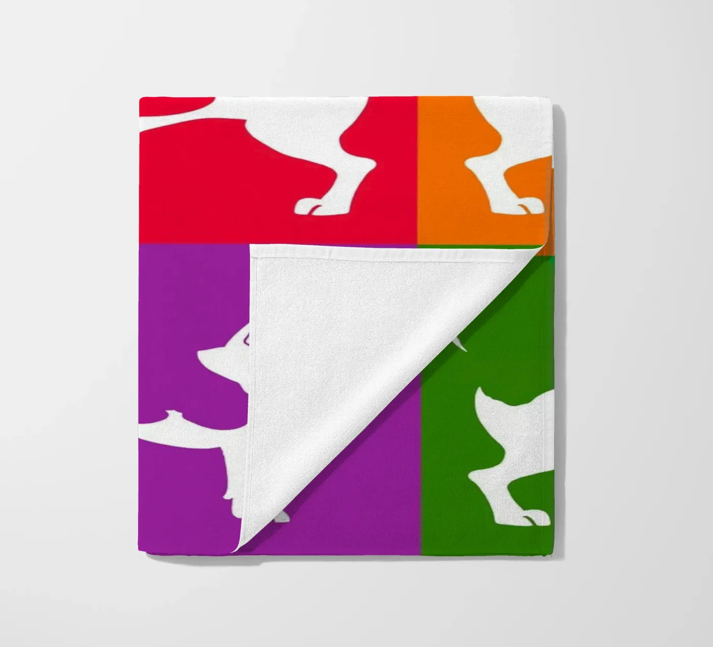 Beagle strandhanddoek van Pop dogs