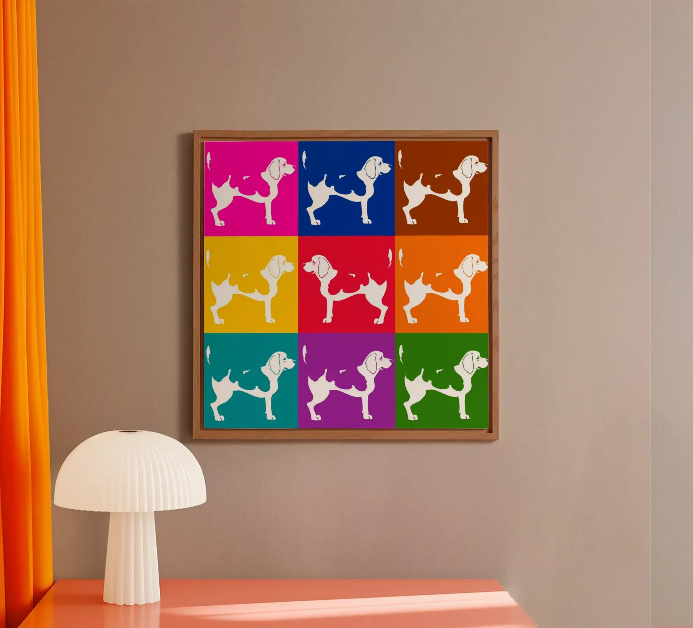 Beagle forex plate by Pop dogs