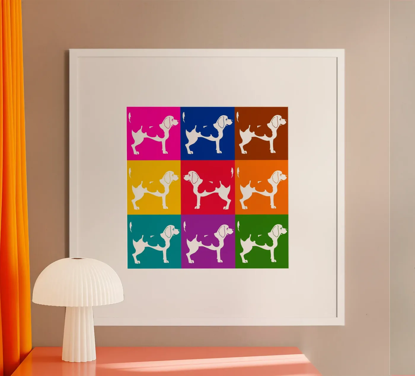 Beagle poster by Pop dogs