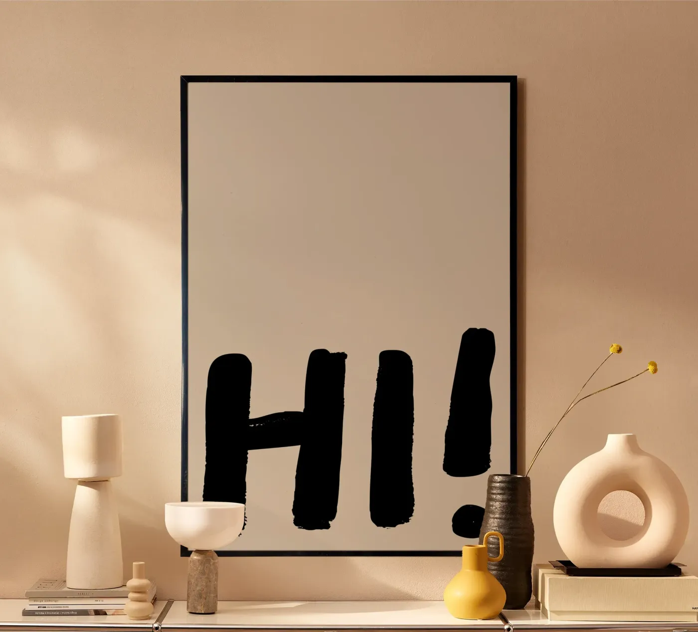 Hi! poster by treechild