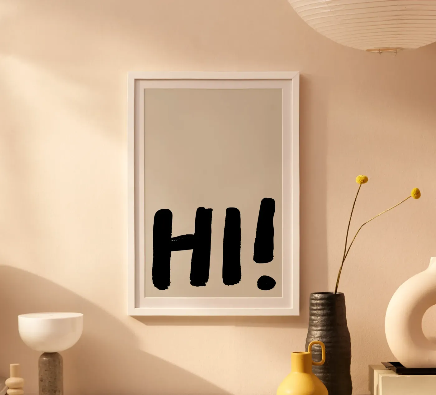 Hi! poster by treechild