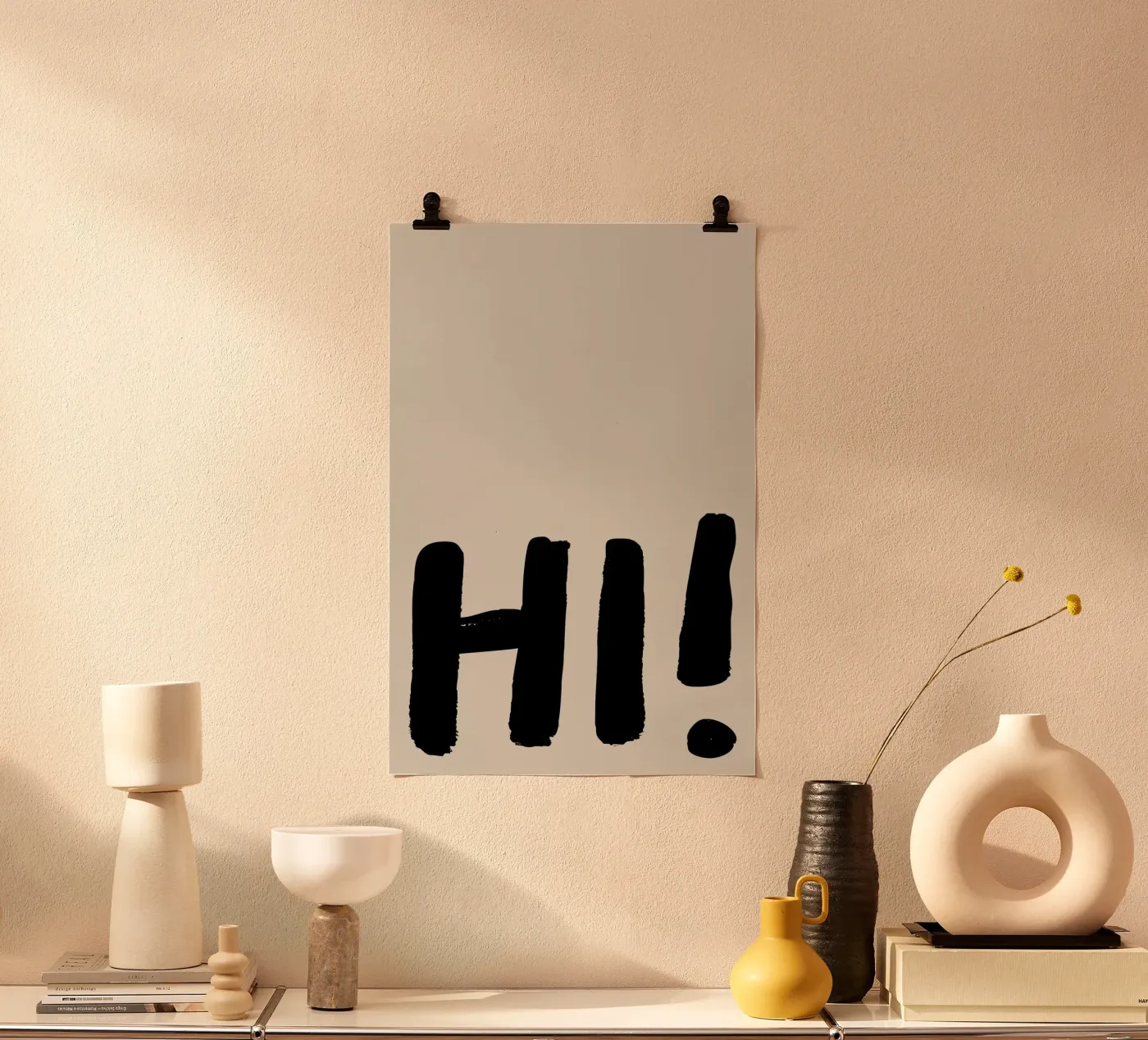 Hi! poster by treechild