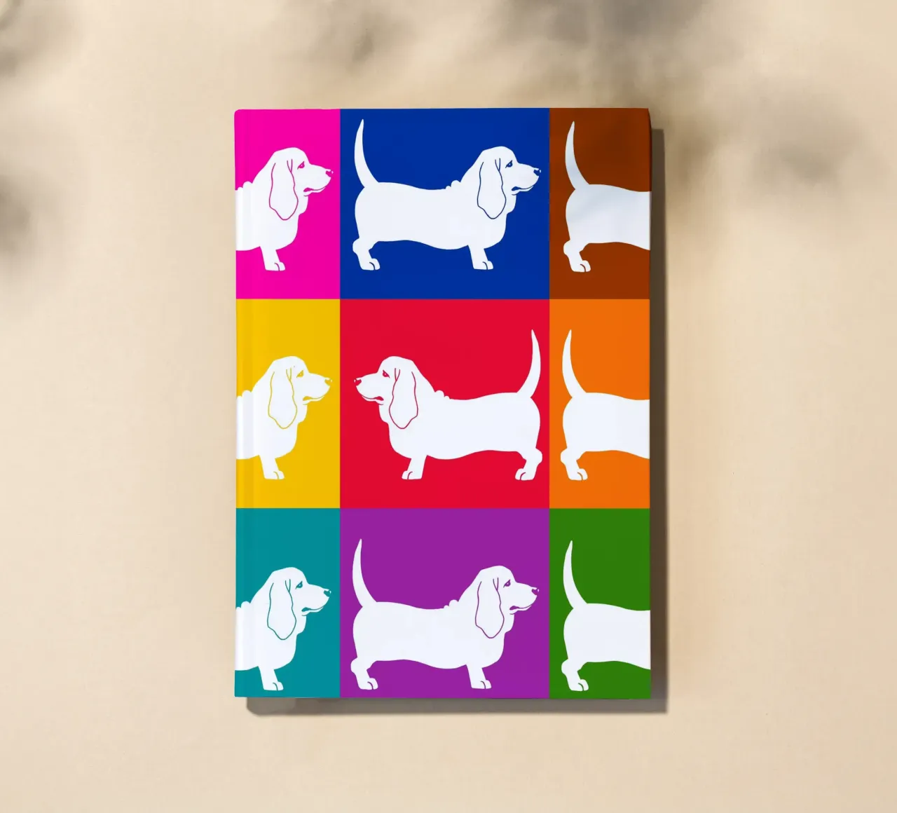 Basset Hound notebook by Pop dogs
