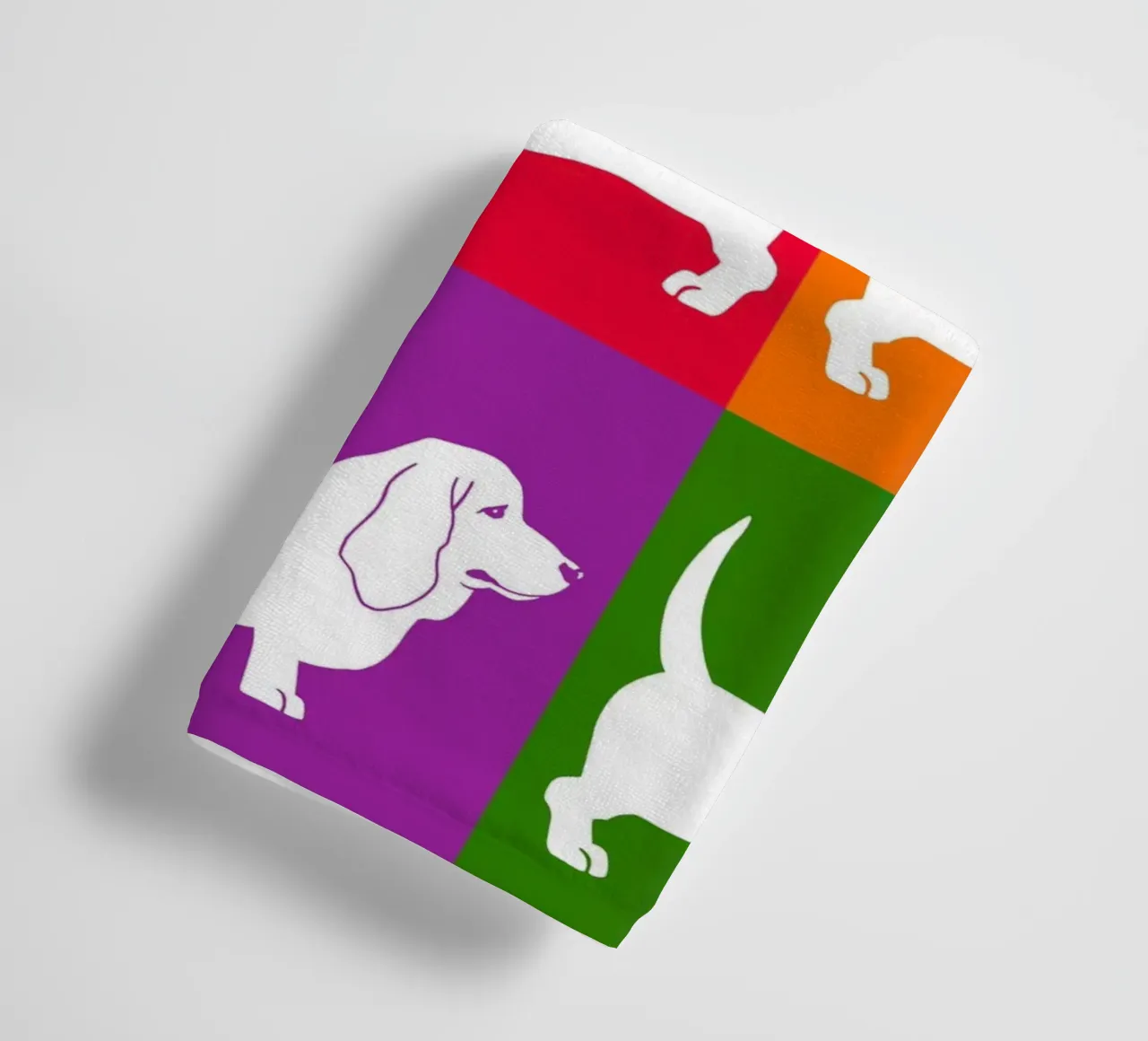 Basset Hound towel by Pop dogs