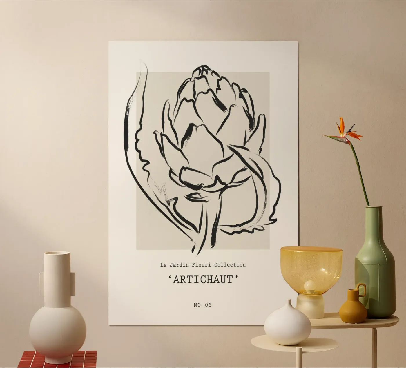 Artichaut poster by treechild