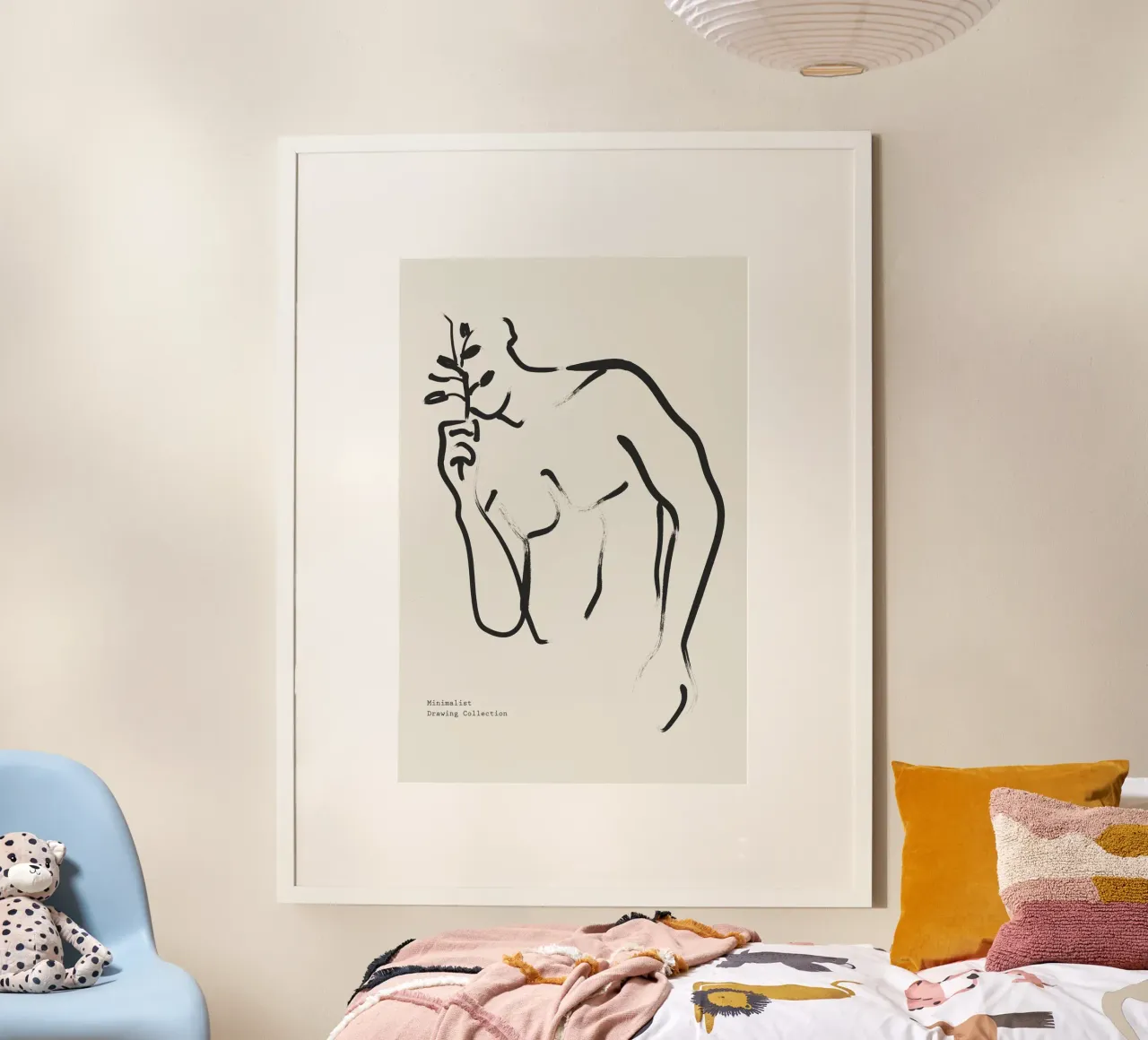 Minimalist Drawing Collection No 05 carta hahnemühle da treechild