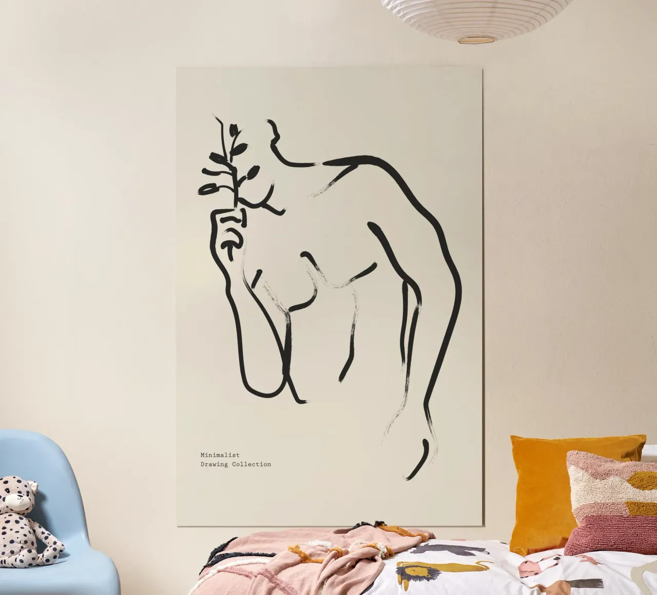 Minimalist Drawing Collection No 05 carta hahnemühle da treechild