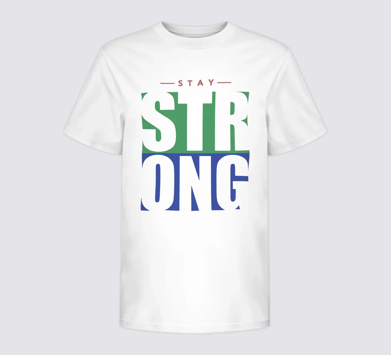 Stay Strong kids t-shirt by Gunawan Rb