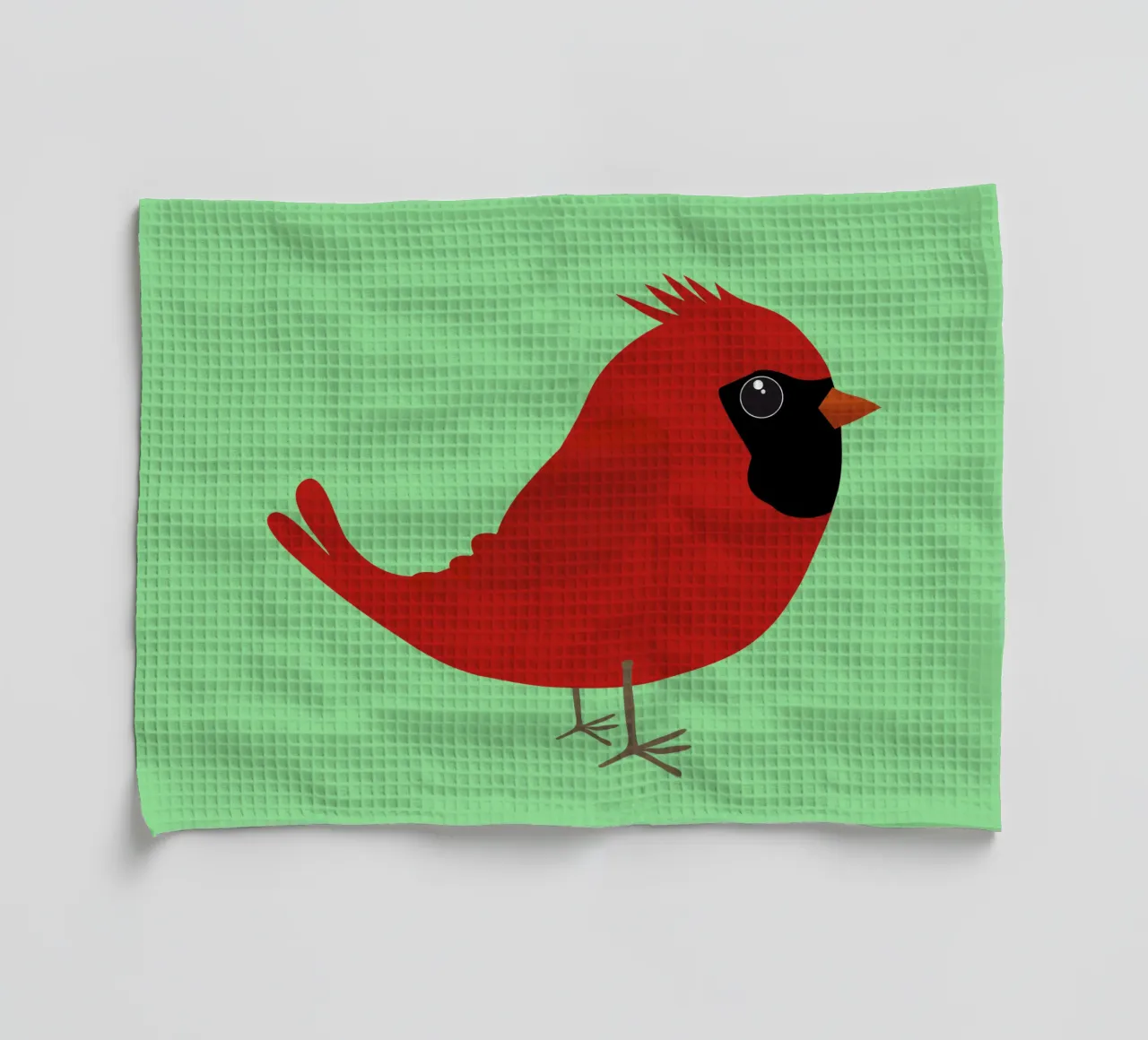 Mignon cardinal du Nord torchon de BwiseLizzy