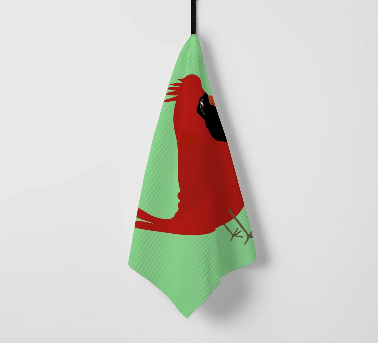 Mignon cardinal du Nord torchon de BwiseLizzy