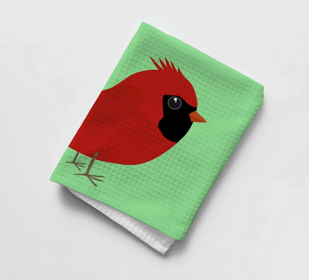 Mignon cardinal du Nord torchon de BwiseLizzy
