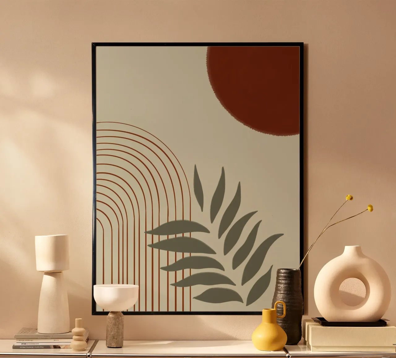 Floral poster da sketch_visual_studio