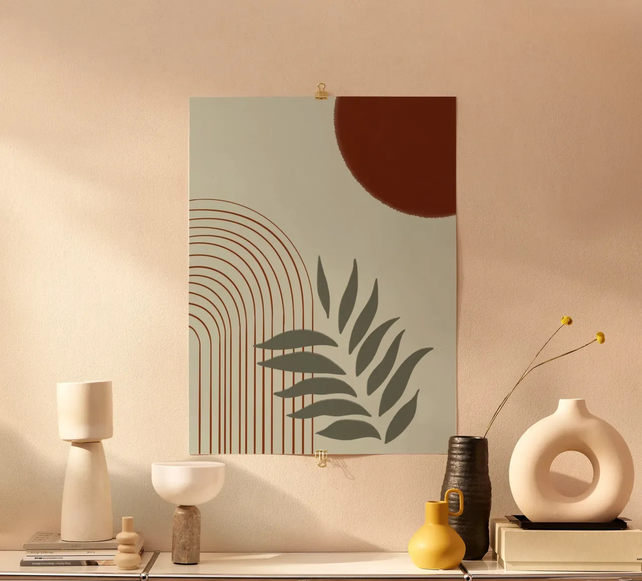 Floral poster da sketch_visual_studio