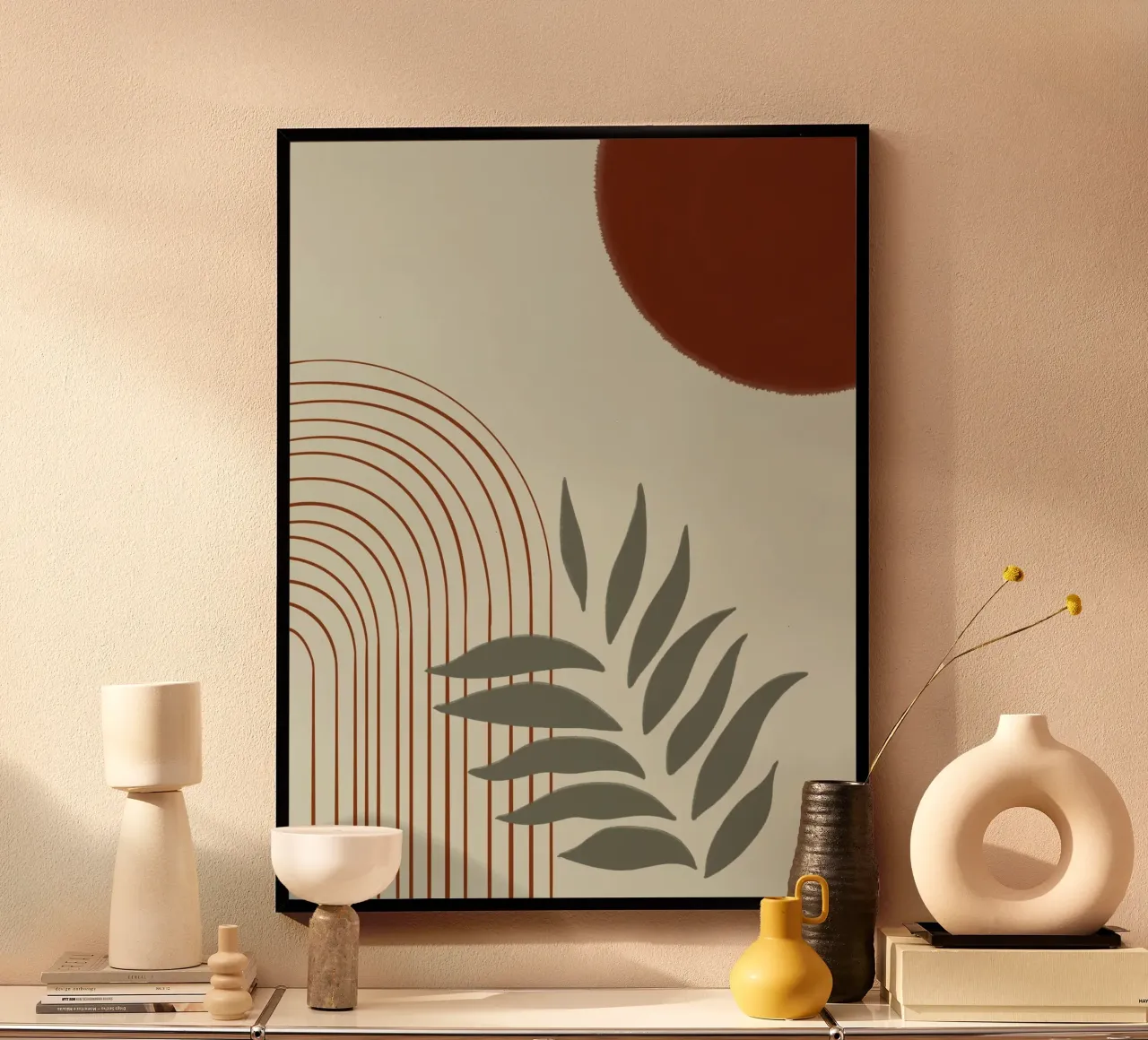 Floral poster da sketch_visual_studio