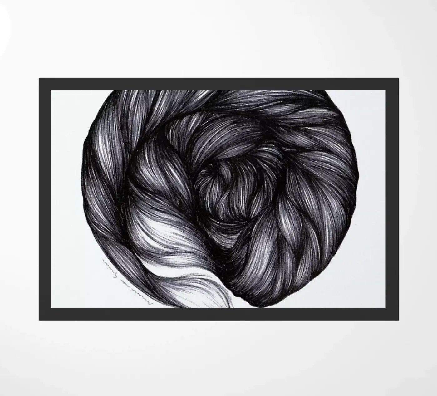 The Hole deurmat van Marina Guiu