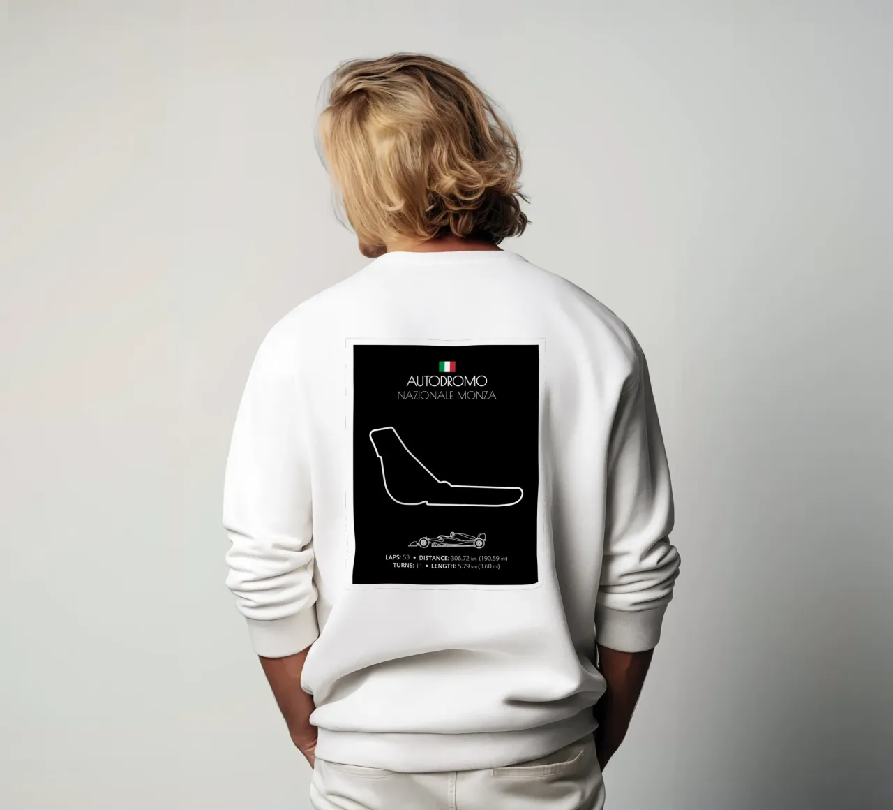 Autodromo Nazionale Monza F1 Formula Race Track felpa da ashcraft shop