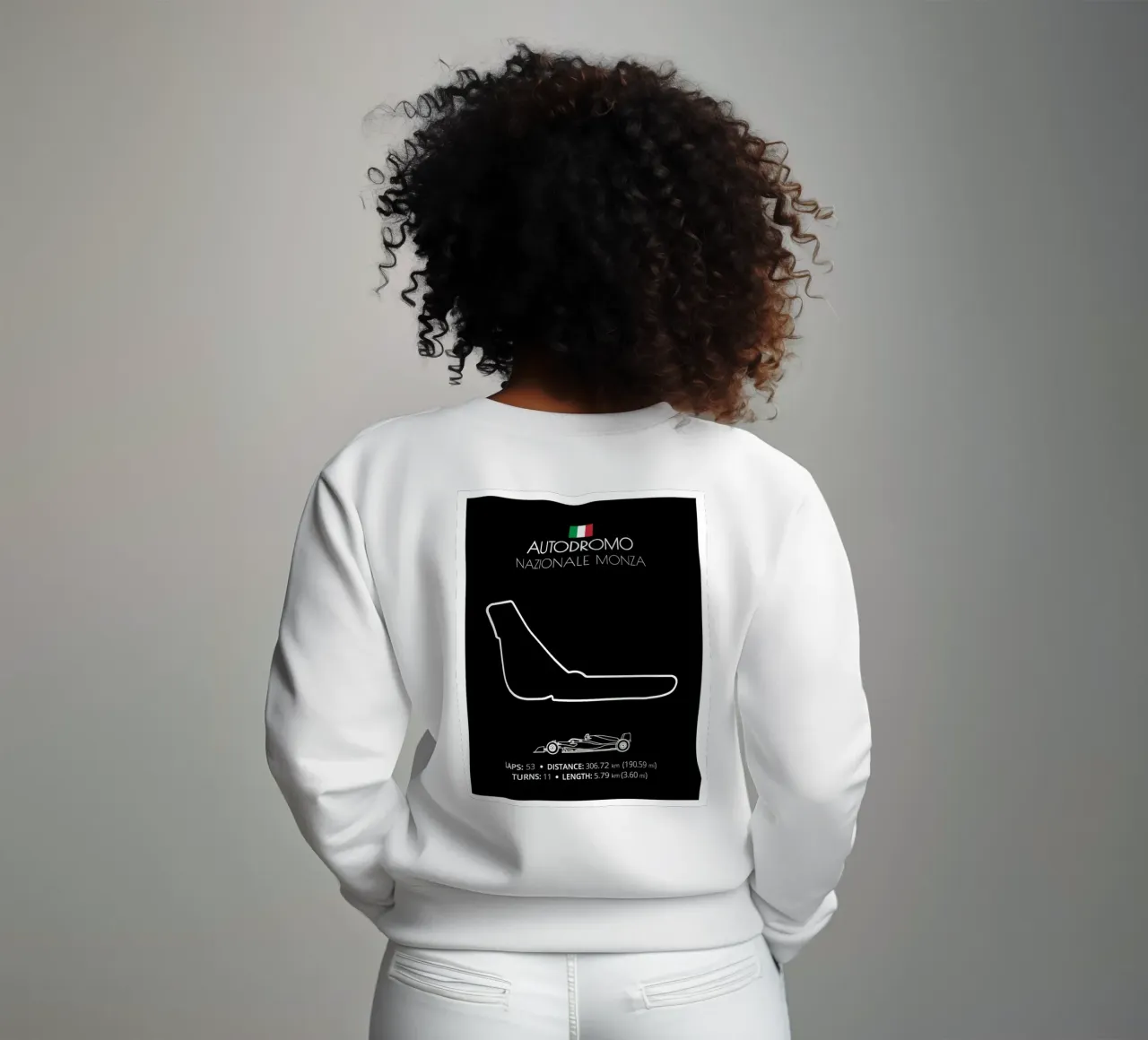 Autodromo Nazionale Monza F1 Formula Race Track felpa da ashcraft shop