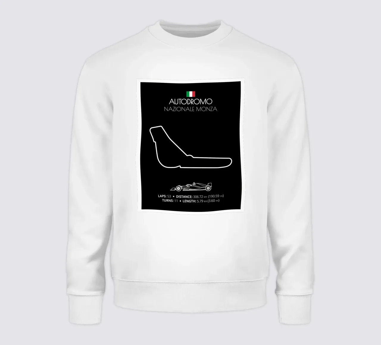 Autodromo Nazionale Monza F1 Formula Race Track felpa da ashcraft shop