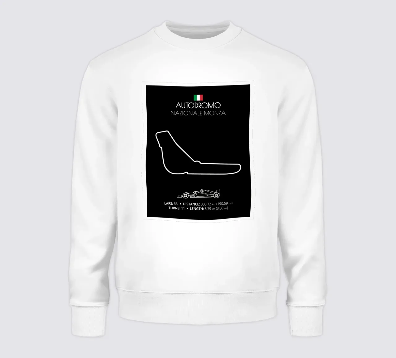 Autodromo Nazionale Monza F1 Formula Race Track felpa da ashcraft shop