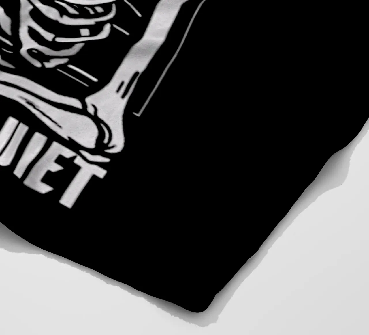 Ich warte einfach Fleecedecke von Gunawan Rb