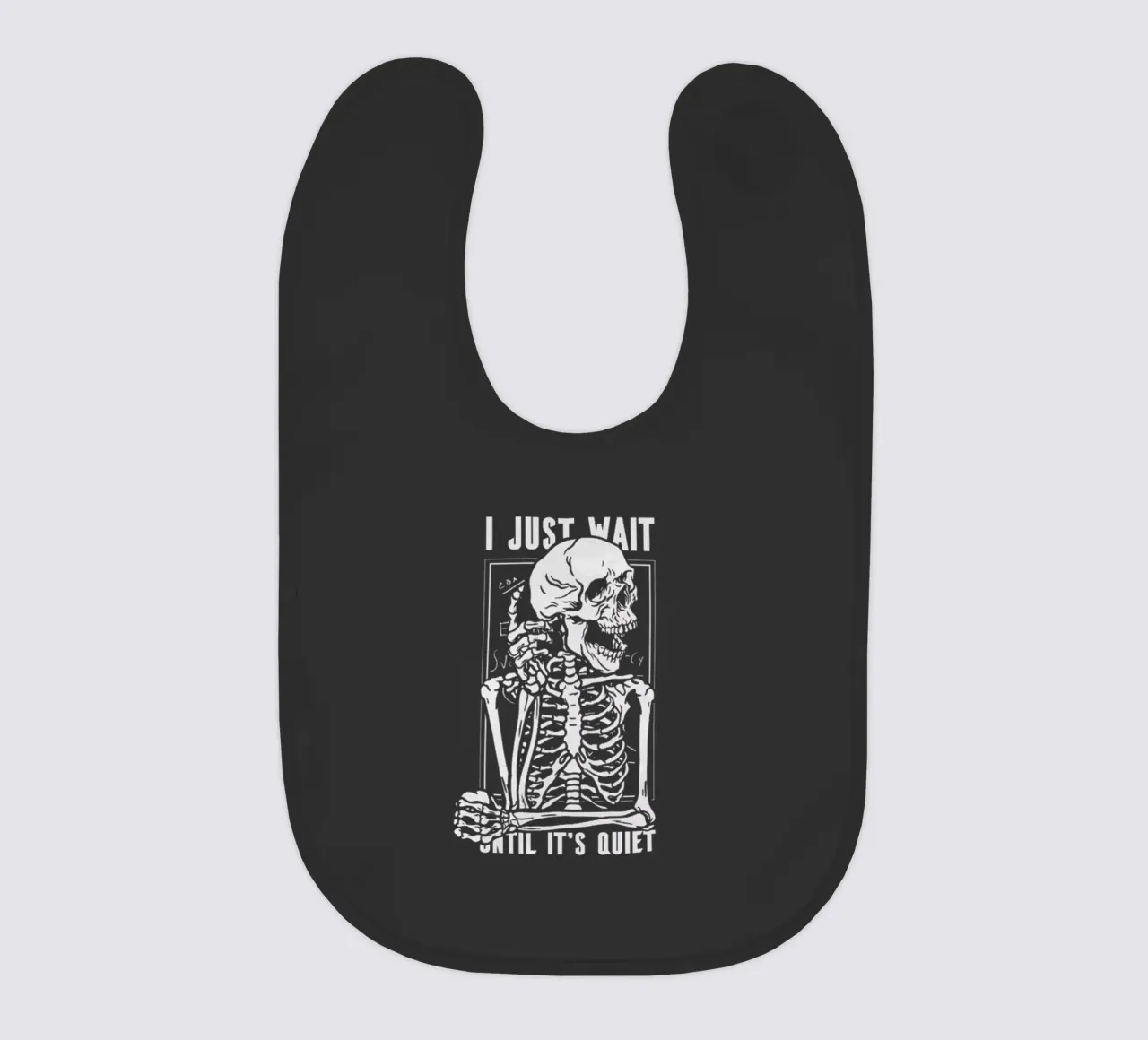 Ich warte einfach Babylätzchen von Gunawan Rb