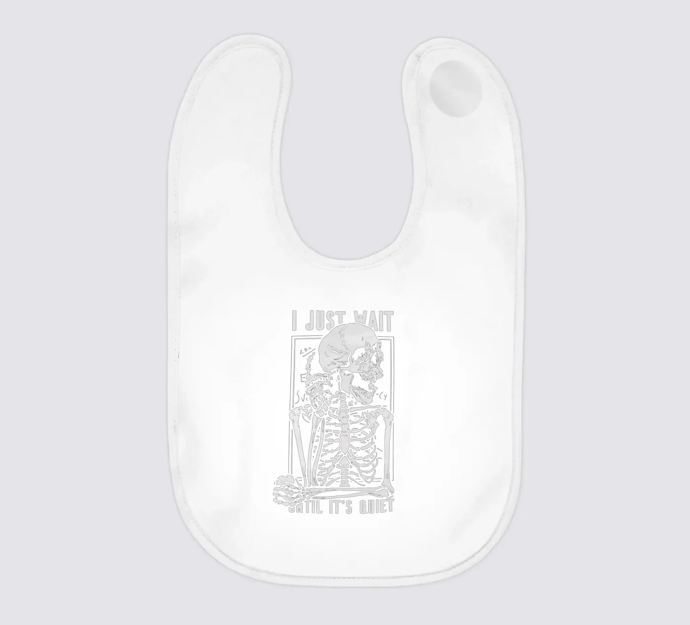 I just Wait Babylätzchen von Gunawan Rb