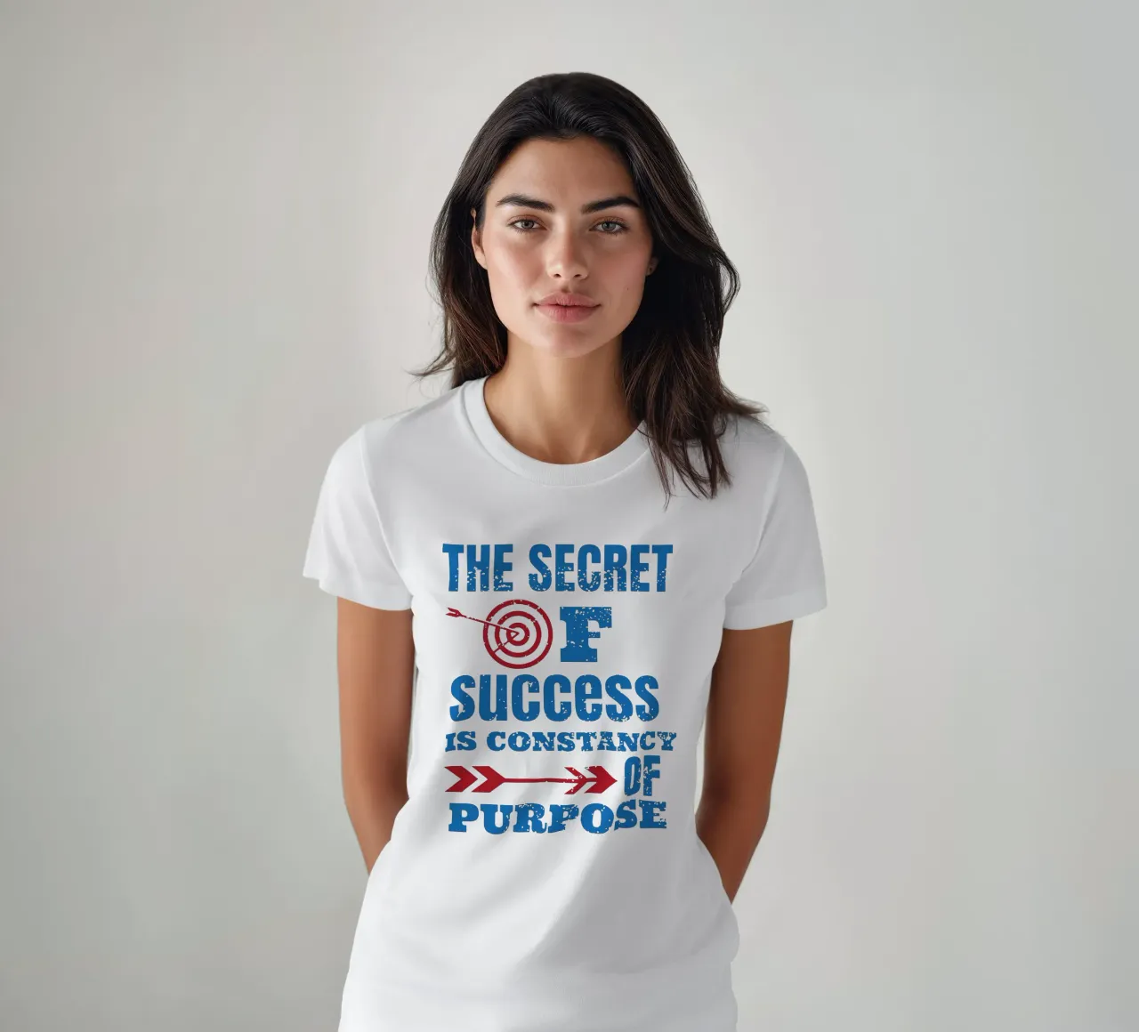 The Secret of success is Constancy of Purpose t-shirt by Gunawan Rb