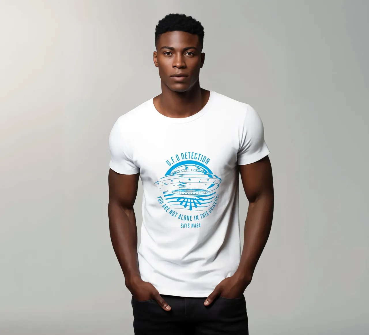 UFO DETECTION t-shirt by Gunawan Rb