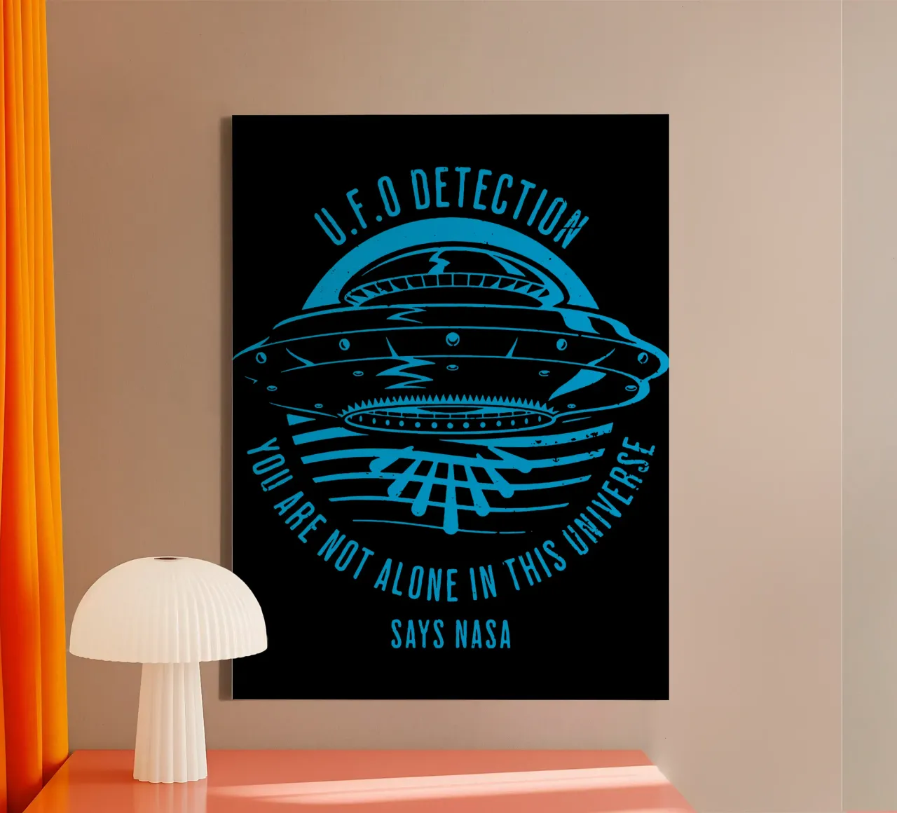 UFO DETECTION canvas by Gunawan Rb