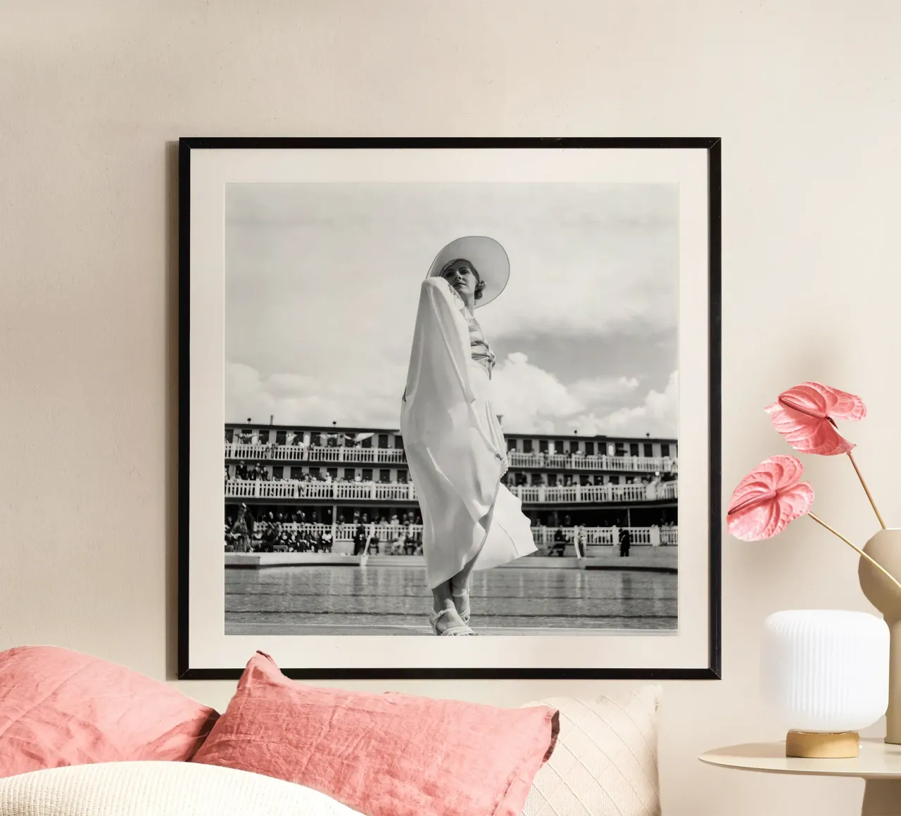 Zwembad Molitor poster van jonatan bridge