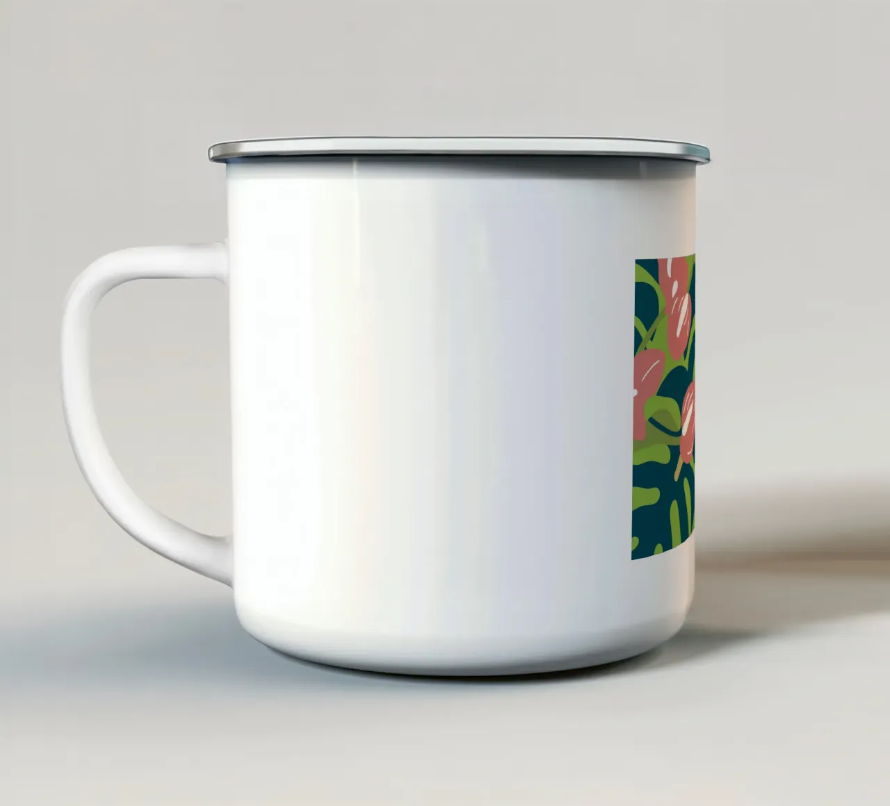 Fiore di Anthurium tazza in smalto da SPECIAL FLOWER PATTERNS