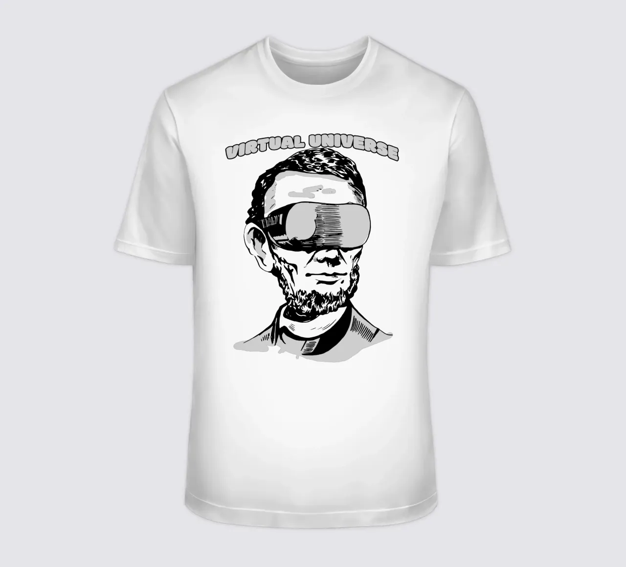 Universo virtuale t-shirt da Gunawan Rb