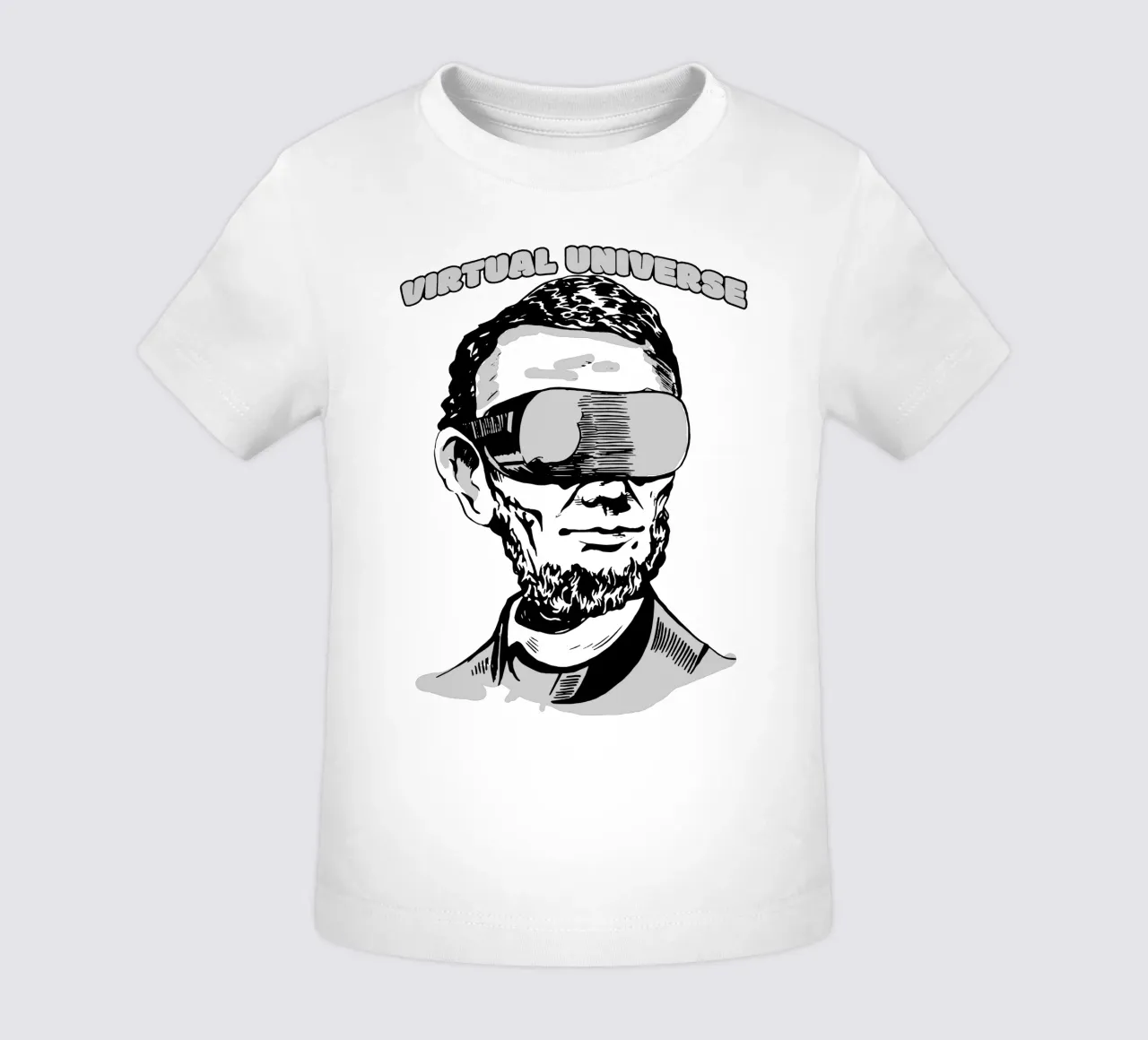Universo virtuale maglietta neonato da Gunawan Rb