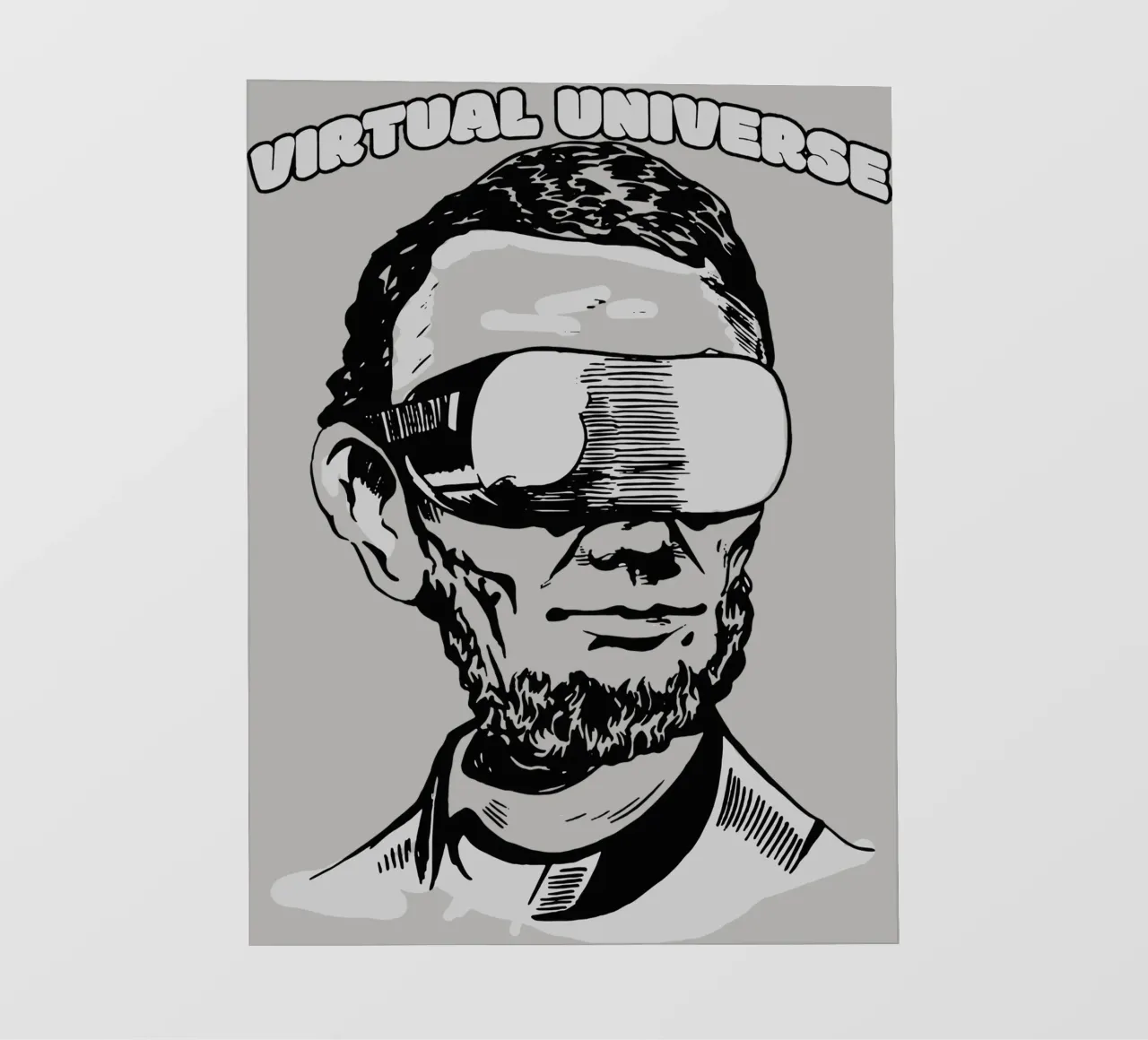 Universo virtuale pellicola backlit da Gunawan Rb