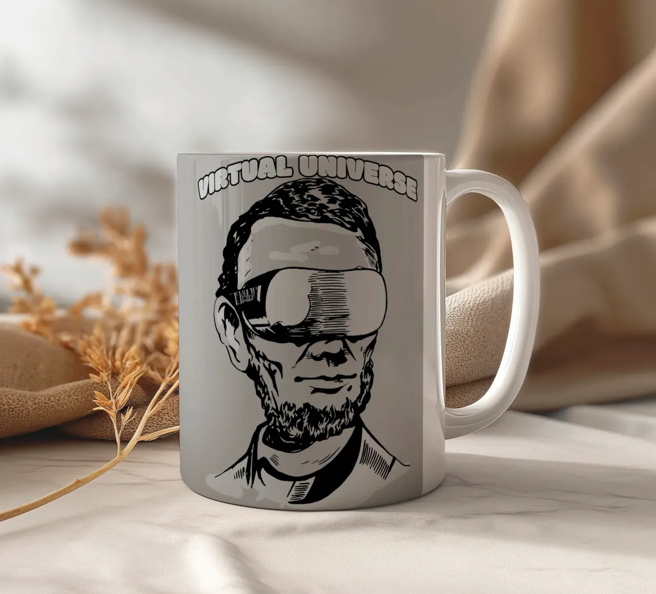 Universo virtuale tazza in ceramica da Gunawan Rb