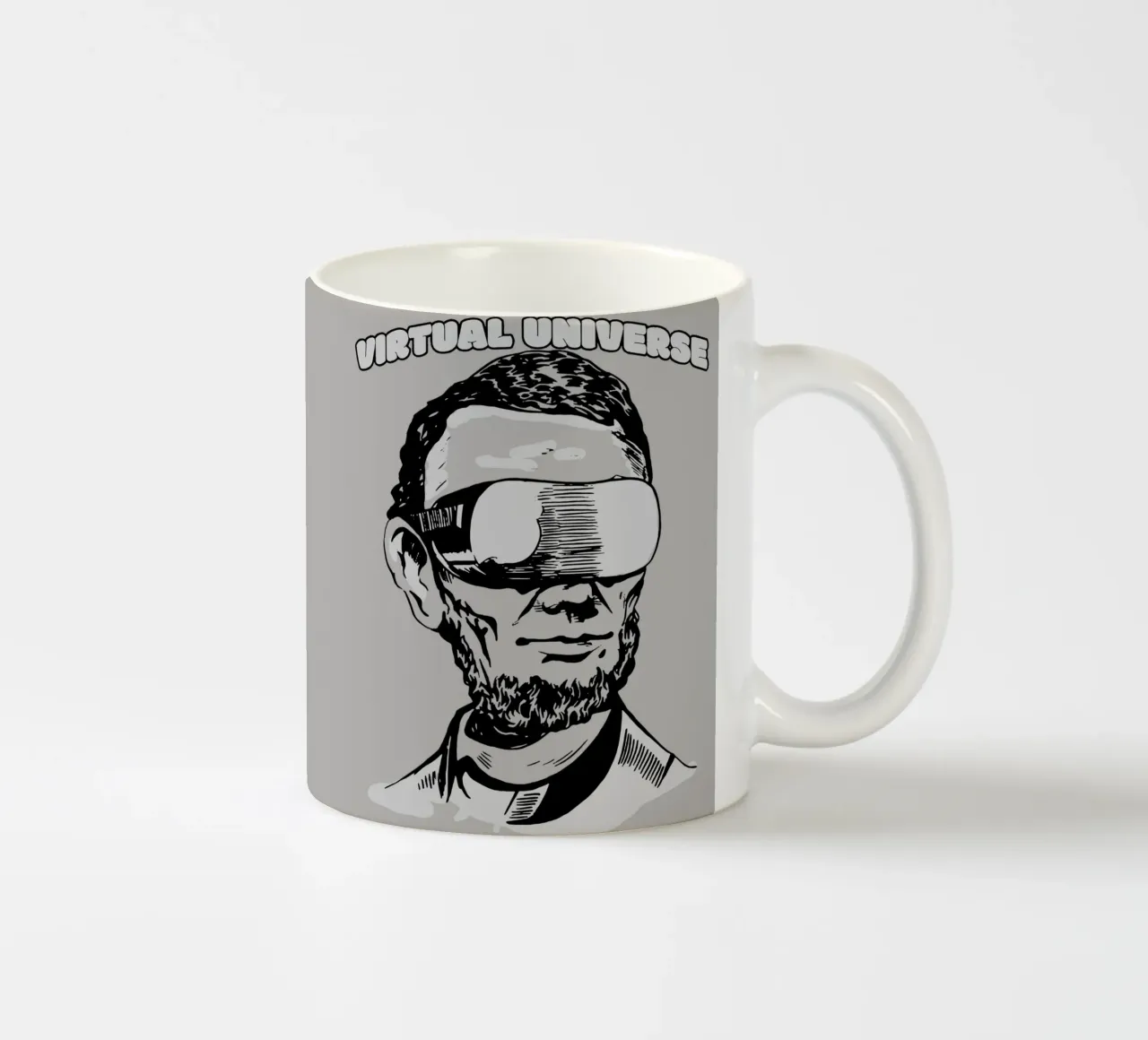 Universo virtuale tazza in ceramica da Gunawan Rb