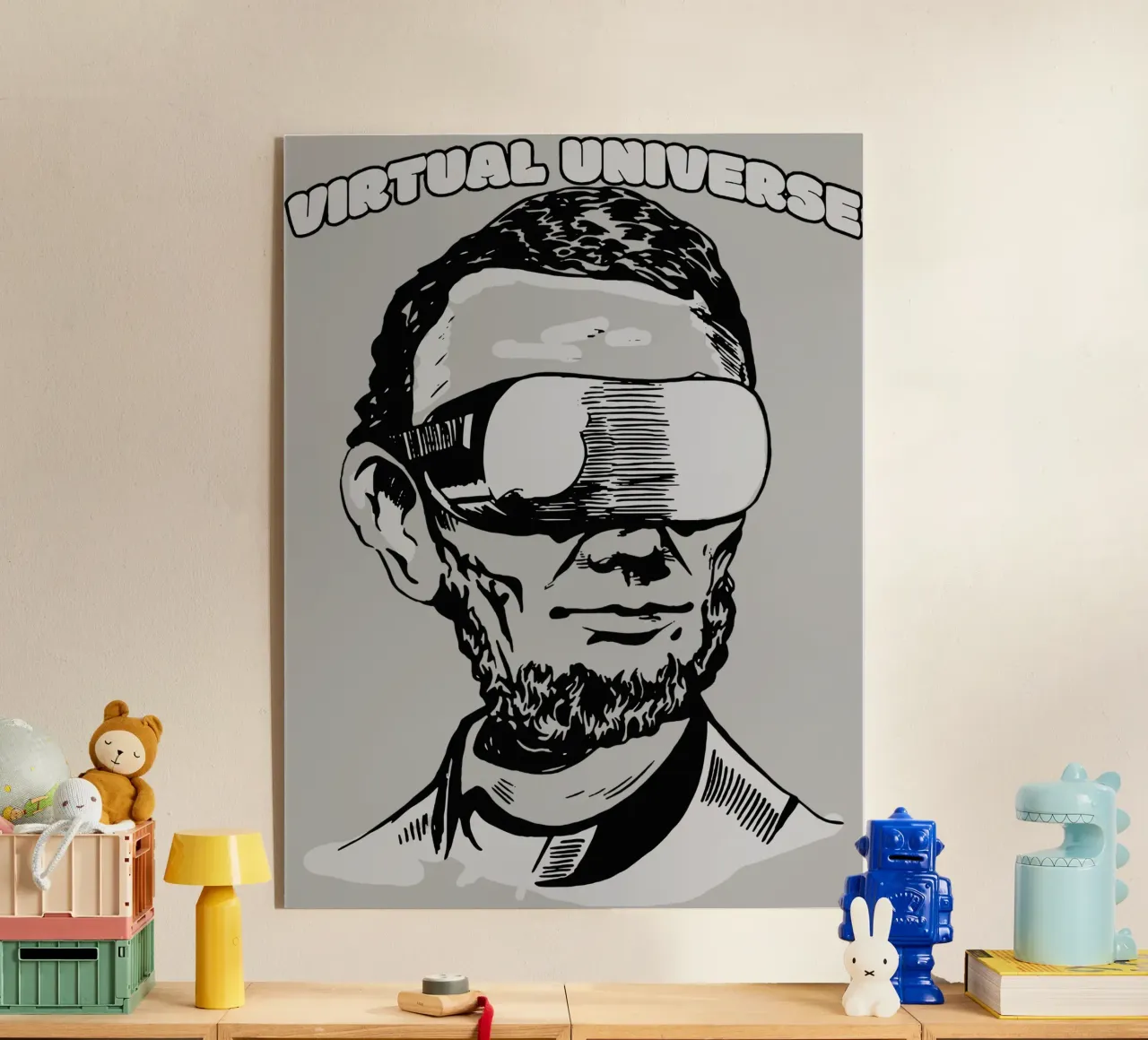 Universo virtuale plexiglass da Gunawan Rb