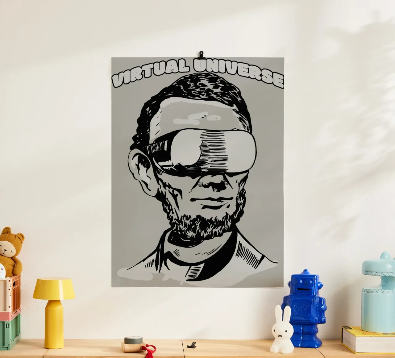 Universo virtuale poster da Gunawan Rb