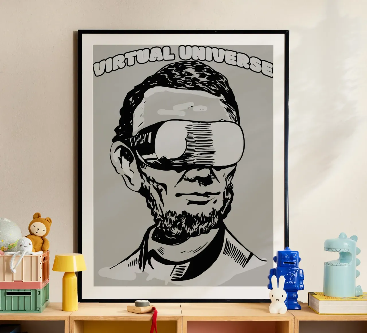 Universo virtuale poster da Gunawan Rb