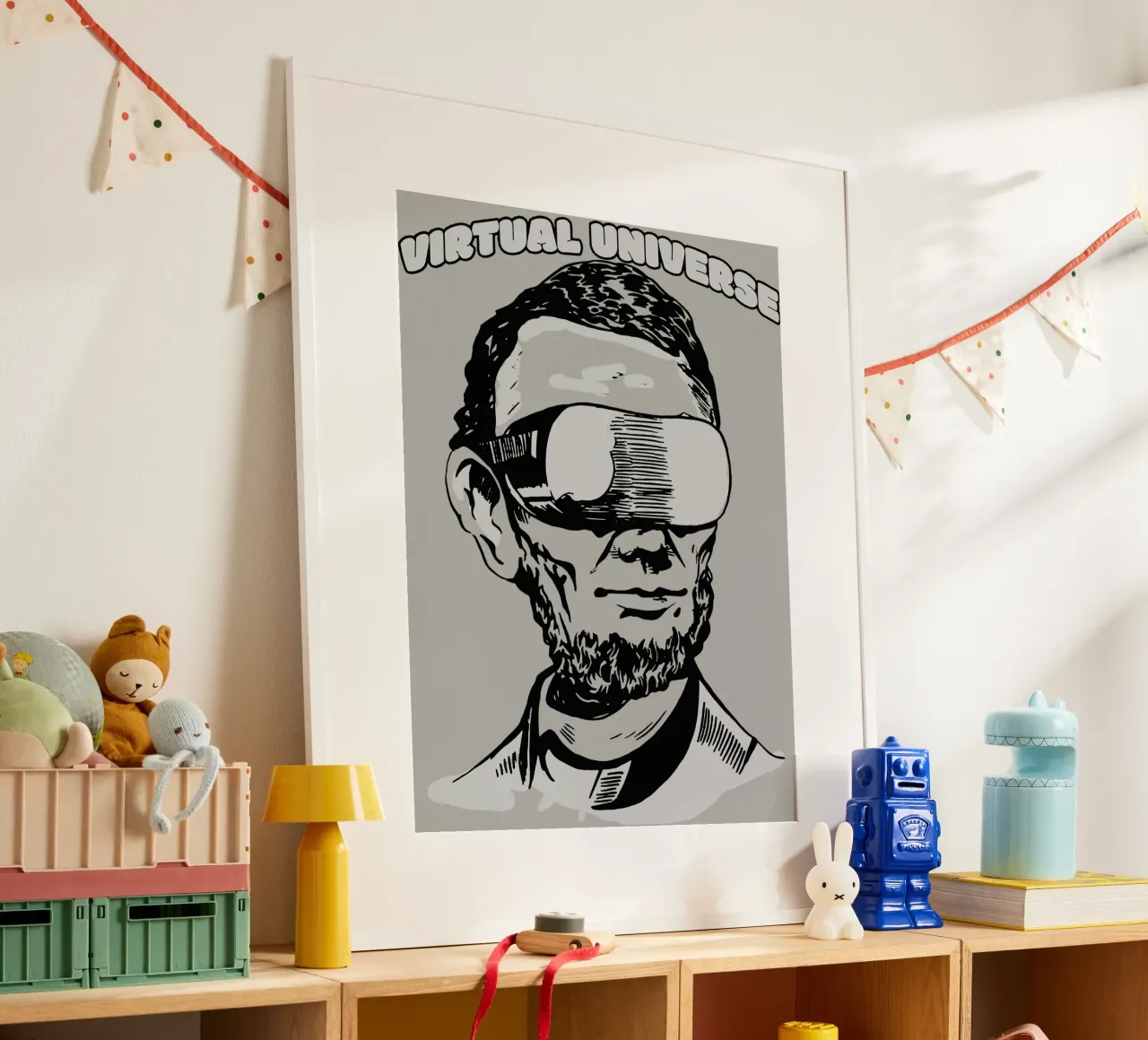 Universo virtuale poster da Gunawan Rb