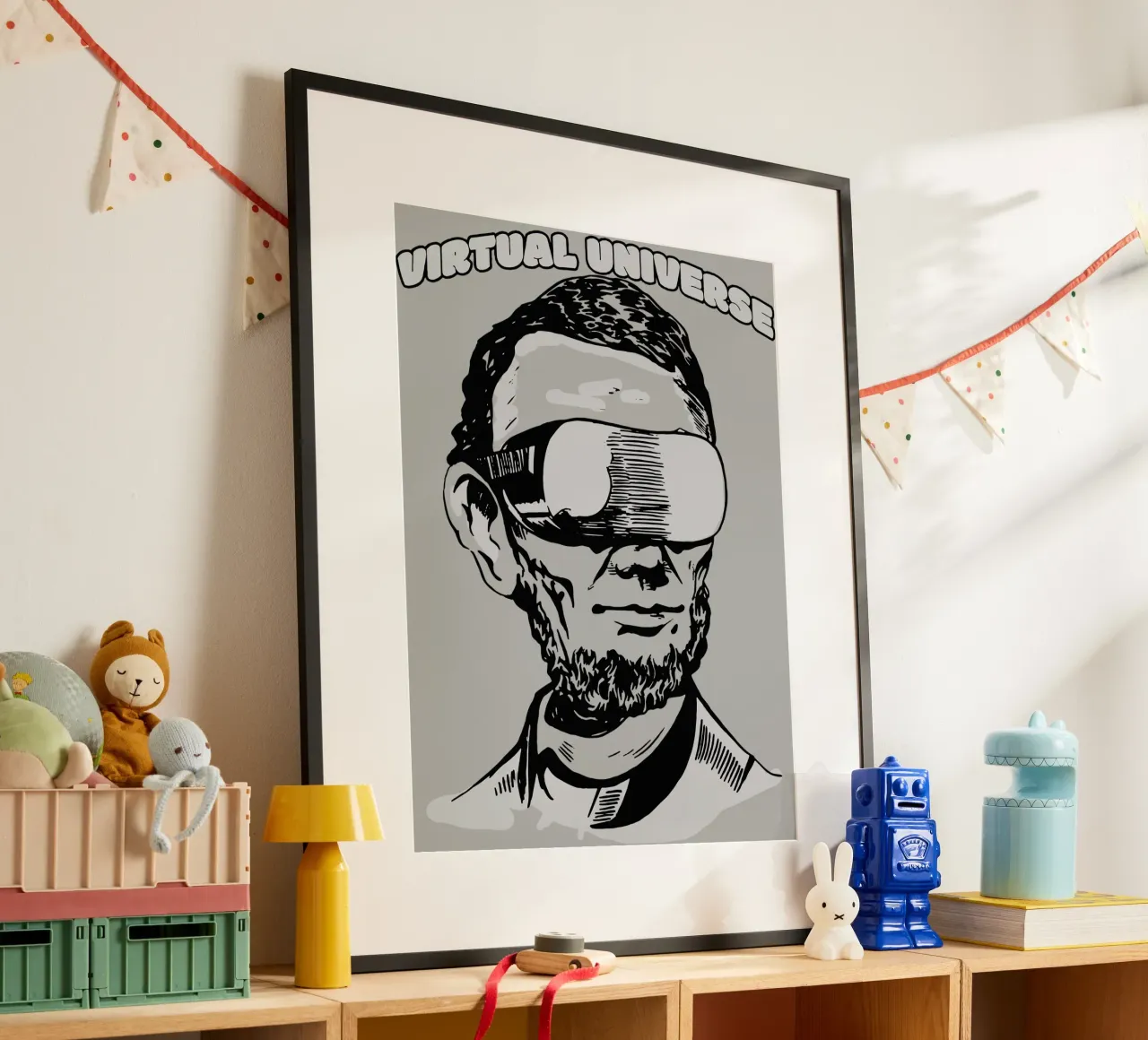 Universo virtuale poster da Gunawan Rb